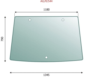 Windscreen John Deere 6000  series