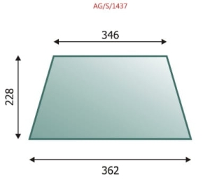 Front lower glass Ursus