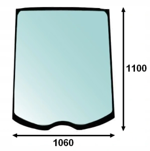 front glass Bobcat /Terex