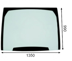 front glass Caterpillar 