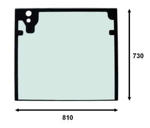 front upper glass Volvo