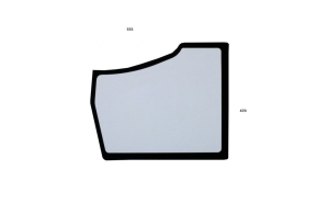 lower door glass Yanmar SV 