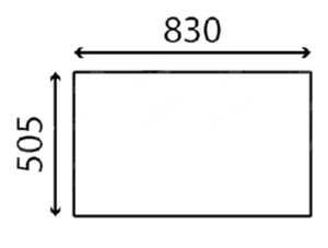 front lower glass  Kubota KX080-4