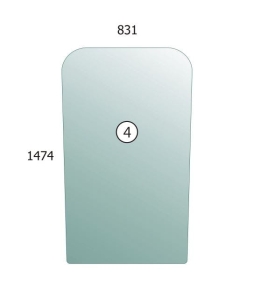 Windscreen CATERPILLAR