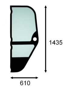 left side glass  Merlo