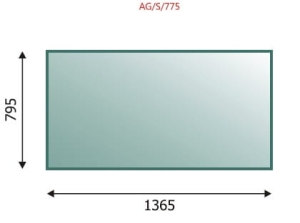 Front glass Deutz Fahr Agrovector