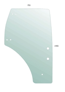 Glass Door RH for Kubota