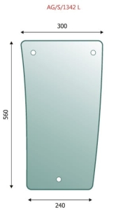 Front lower glass Lindner