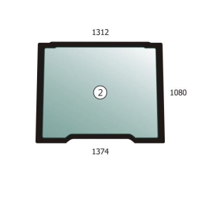Windscreen Komatsu