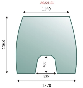 Front glass Ursus