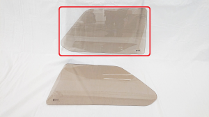 Right back side glass  brown VW Golf MK1 1974-1983 3D hatchback