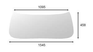 windscreen Mercedes Benz W113 Pagoda clear 