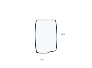 front glass Manitou