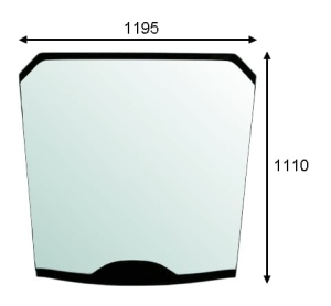 front glass Volvo