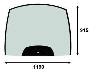 front glass Kubota