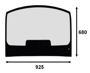 rear glass Neuson