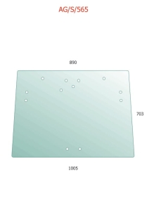 rear glass Kioti DK