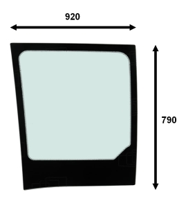 rear glass Mecalac