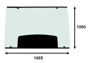 front glass  Bomag