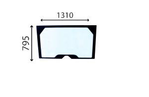 rear glass Volvo