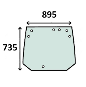 rear glass Fendt