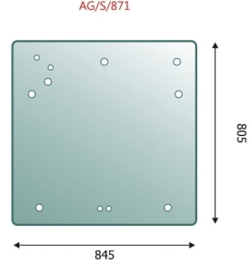 Rear glass Ursus