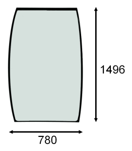 front glass Dieci