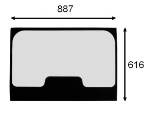 rear glass  Neuson