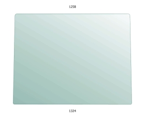Windscreen for New Holland LB, Case 695, Case 580, Fiat Hitachi