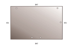 Rear Glass for Case XL