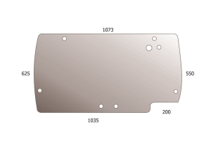 Rear Upper Glass Case series 5000