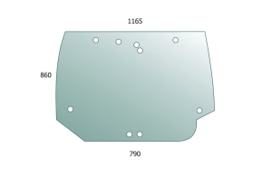 Rear Glass Case, McCormick