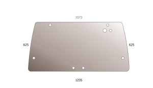 Rear Upper Glass Case series 5000
