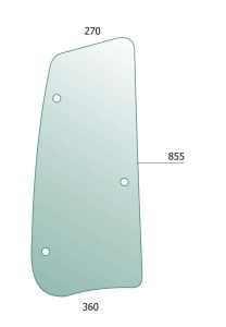 Side Glass RH Deutz-Fahr Agrotron
